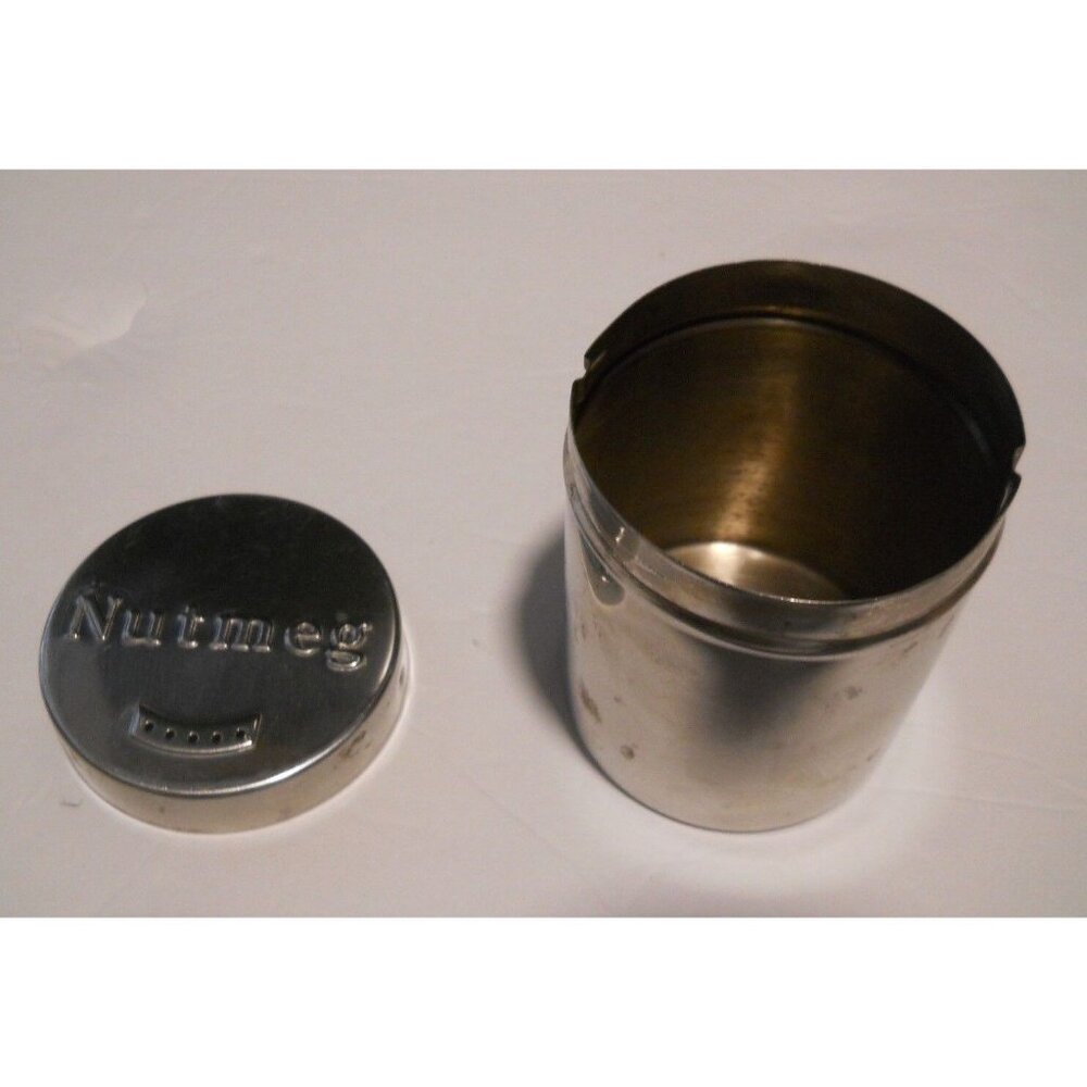 Nutmeg 6 oz stainless steel shaker TableCraft kitchen table spices